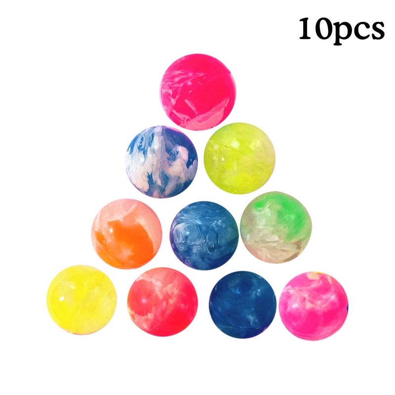 Solid rubber bouncy ball, Rainbow Paradise floating ball, bouncy ball, size 22, in stock.